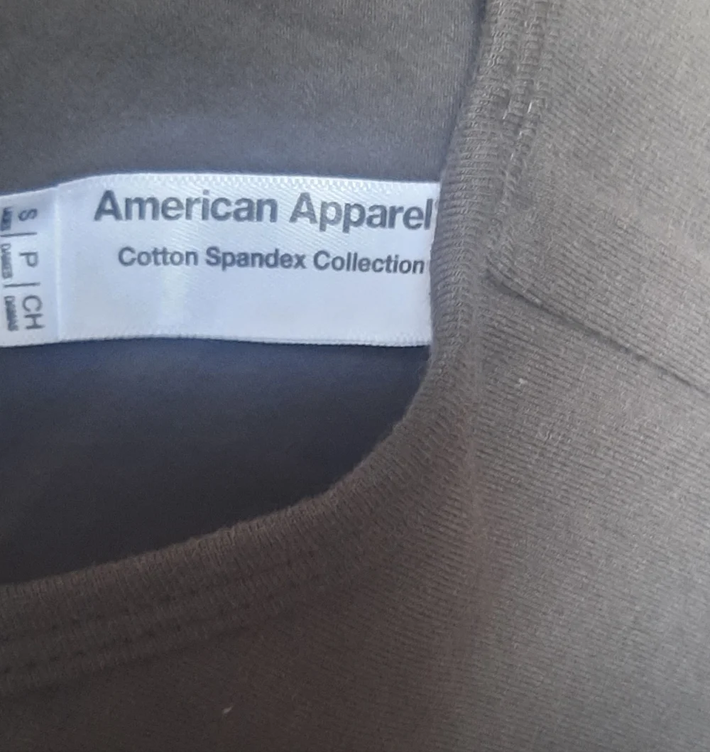 NWT American Apparel Mocha Brown Short Unitard, S - Picture 2 of 3